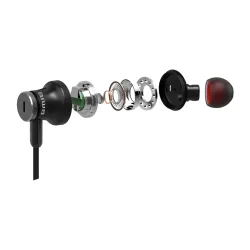 Słuchawki bezprzewodowe Aiwa ESTBTN-880 Dokanałowe Bluetooth 5.0 Czarny