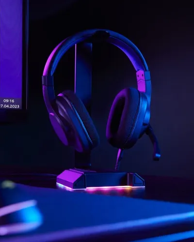 uRage SoundZ 200v2 słuchawki gamingowe czarne