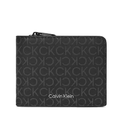 Большой мужской кошелек Calvin Klein Rubberized Bifold Half с / A K50k511376 Uv Mono Black 0gl