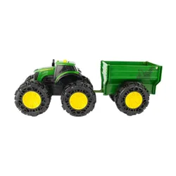 Traktor TOMY Monster Treads John Deere z przyczepą 47353