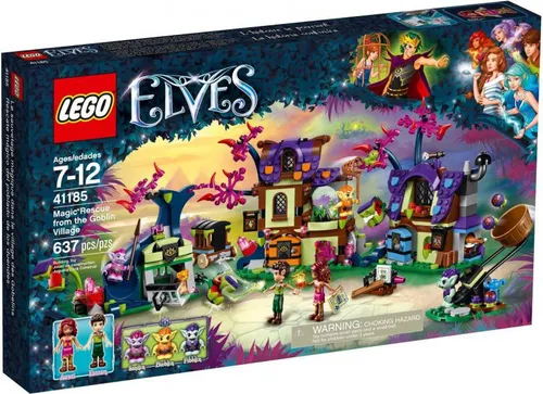 Конструктор Lego Elves волшебным образом спасенные из деревни гоблинов (41185)