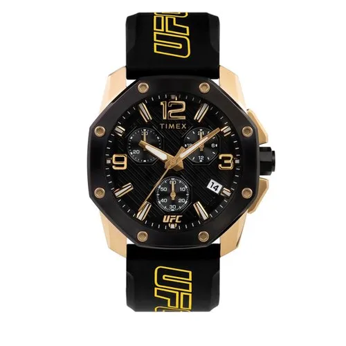 Timex Icon Kronograf Saati TW2V58500 Gold / Black