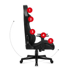 Fotel HUZARO Force 7.6 Czarny
