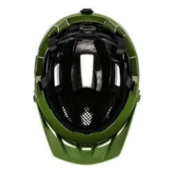 Kask rowerowy KROSS Adventuro Pro Szaro-zielony MTB (rozmiar M)