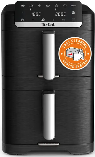 Air Fryer Frytkownica beztłuszczowa TEFAL EY7568E0 Easy Fry Stack 10l  z podwójnym koszem