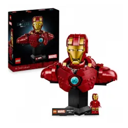 LEGO Klocki Super Heroes 76327 Popiersie Iron Mana MK4