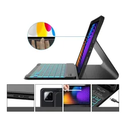 Etui na Xiaomi Pad 7/7 Pro TECH-PROTECT Sc Pen Czarny Klawiatura