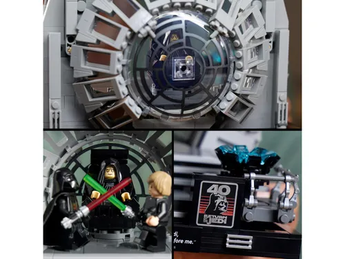 LEGO Star Wars 75352 diorama: İmparatorluk Taht Salonu