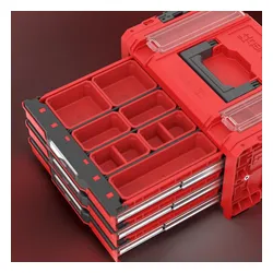 Skrzynka narzędziowa QBRICK System Pro Drawer 3 Toolbox 2.0 Profi Expert Red Ultra HD Custom