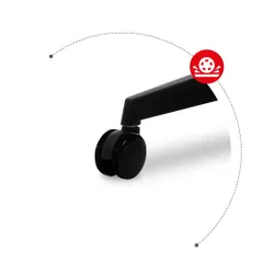 Fotel HUZARO Combat 8.0 Carbon Czarny