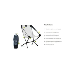 Krzesło turystyczne Nemo Moonlite Reclining Camp Chair - pelican grey