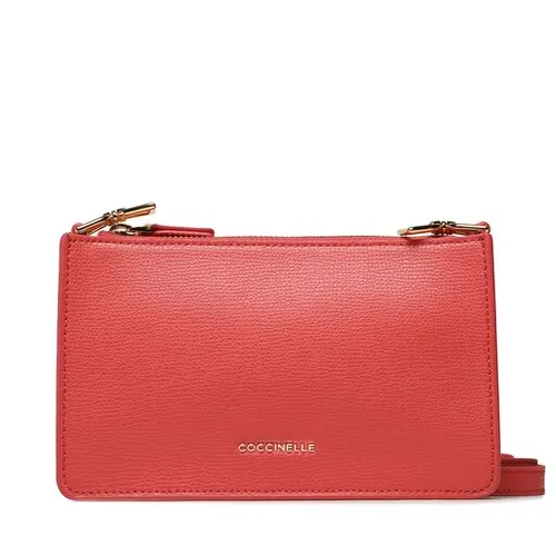 Coccinelle MTF Arya texturate E5 MTF 55 01 01 Cranberry R54 portofel