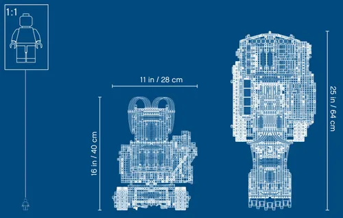 Конструктор Lego 42100 Technic - Экскаватор Liebherr R 9800