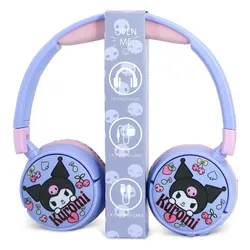 Słuchawki nauszne OTL Kuromi Kids Niebiesko-różowy