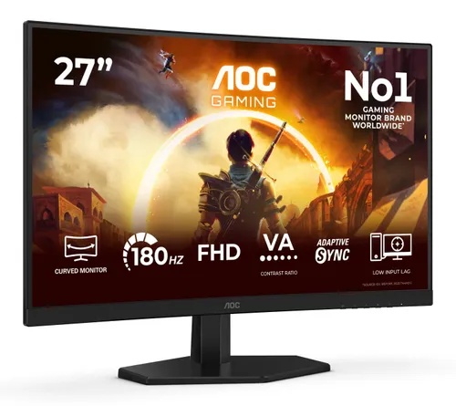 Monitor AOC C27G42FE 27" 1920x1080px 180Hz 0.5 ms [MPRT] Curved