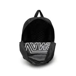 Vans vechi Skool picătură Rucsac VN0A5KHPY281 Negru / alb