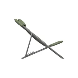 Leżak z zagłówkiem Lafuma Mobilier Maxi Transat Plus BeComfort® - olive green