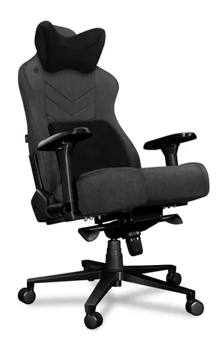 Fotel YUMISU 2053 Ciemnoszaro-czarny