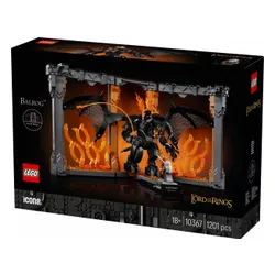 LEGO Klocki Icons 10367 Władca pierścieni: Book nook z Balrogiem