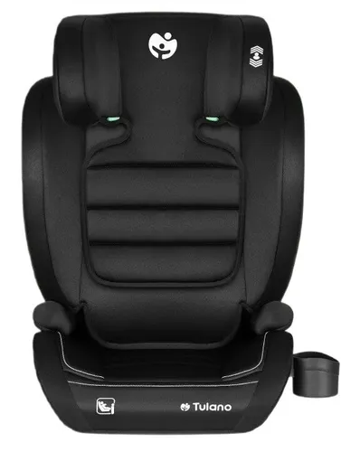 Fotelik samochodowy TULANO Joy 25 I-Size 100-150 cm (15-36 kg) Czarny