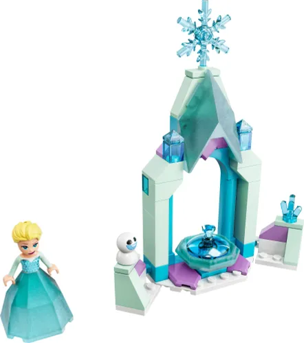 LEGO 43199 Disney Dziedziniec zamku Elsy