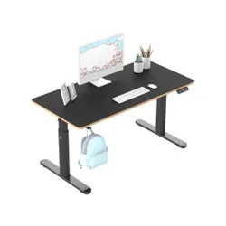 Biurko Ultradesk PULSAR 120cm Regulacja wysokości Czarny