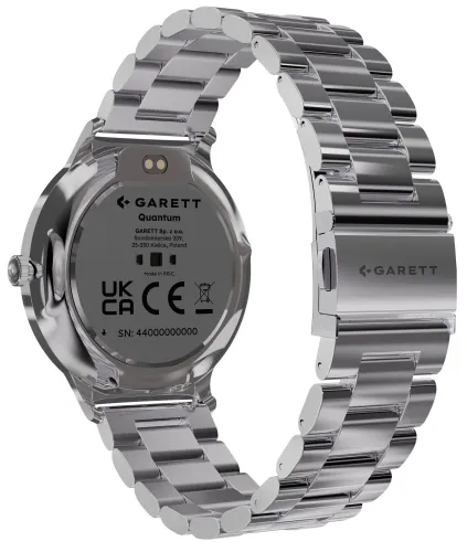 Smartwatch GARETT Quantum Srebrny