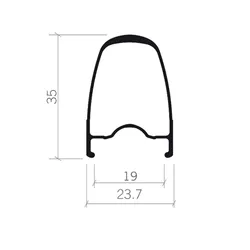 Komplet kół VISION Team 35 DISC