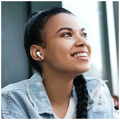 Słuchawki bezprzewodowe USAMS US-XD19 X-DON TWS Doknałowe Bluetooth 5.3 Fioletowy gradient