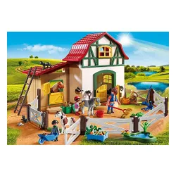 Playmobil Набор фигурок из страны 5684 Пони-ферма