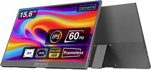Monitor ZENWIRE AMG15 15.6" 1920x1080px IPS