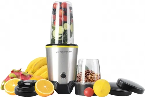 Blender kielichowy ESPERANZA Nutri Master EKM028 (Sportowy) + 2 bidony w komplecie