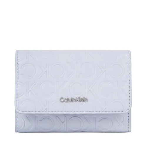 Женский кошелек Calvin Klein CK Must Trifold Sm Emb K60k611325 Sheer Blue CFX