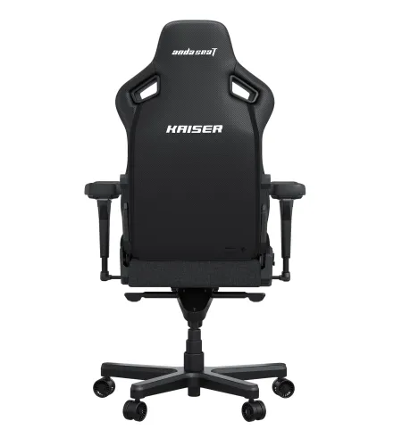 Fotel Anda Seat Kaiser 4 L Gamingowy do 120kg Tkanina Ciemnoszary