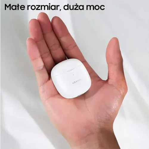 Słuchawki bezprzewodowe USAMS IA Series TWS Douszne Bluetooth 5.0 Czarny