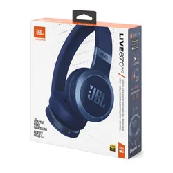 Słuchawki nauszne JBL Live 670NC ANC Niebieski
