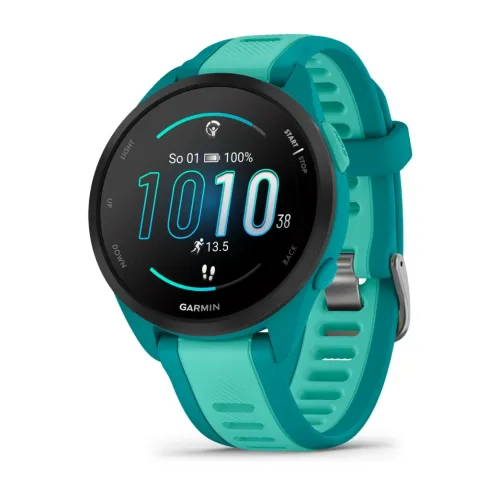 Smartwatch Garmin Forerunner 165 Music 43mm GPS Turkusowy