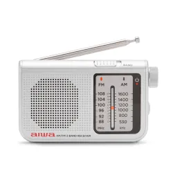 Radioodbiornik Aiwa RS-55/SL Radio FM Srebrny