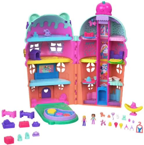 Lalka POLLY POCKET Domek do zabawy Lodowy deser JFT91
