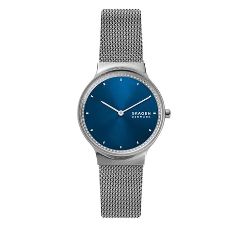 Skagen Freja Skw3028 Gümüş / Mavi Saatler