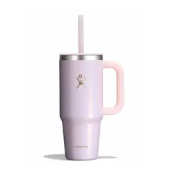 Kubek termiczny ze słomką Hydro Flask Travel Tumbler 710 ml - glimmer pink