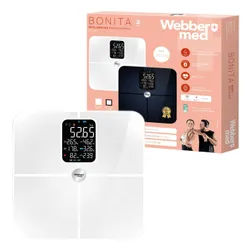 Waga łazienkowa WEBBER Bonita SBS-1321B-W Biały