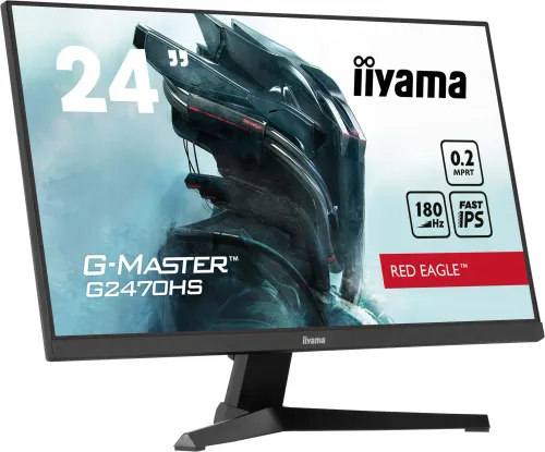 Monitor iiyama G-MASTER Red Eagle G2470HS-B1 23,8" Full HD Fast IPS 180Hz 0,2ms MPRT Gamingowy