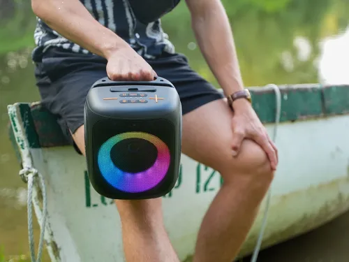 Głośnik Bluetooth Tracer CUBE20 20W Radio FM Czarny