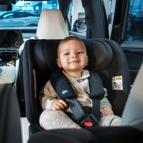 Fotelik samochodowy KINDERKRAFT I-360 2 Plus 40-150 cm (0-36 kg) Szary