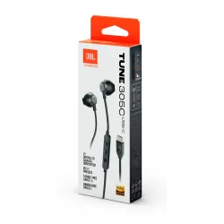 Słuchawki przewodowe JBL Tune 305C USB-C Douszne Czarny