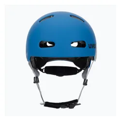 Kask dziecięcy UVEX Kid 4 Style super hero blue matt