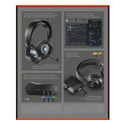Słuchawki bezprzewodowe z mikrofonem SteelSeries Arctis Nova Pro Omni Nauszne Czarny