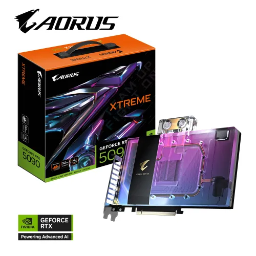 Karta graficzna Gigabyte GeForce RTX 5090 XTREME WATERFORCE WB 32GB GDDR7 512bit DLSS 4