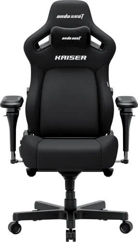 Fotel Anda Seat Kaiser 4 V2 XL Gamingowy do 150kg Tkanina Czarny